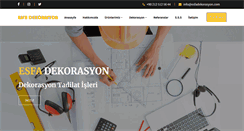 Desktop Screenshot of esfadekorasyon.com